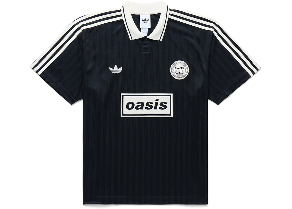 adidas x Oasis Tour Jacquard Jersey Black