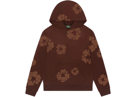 Denim Tears Mono Cotton Wreath Hoodie Brown