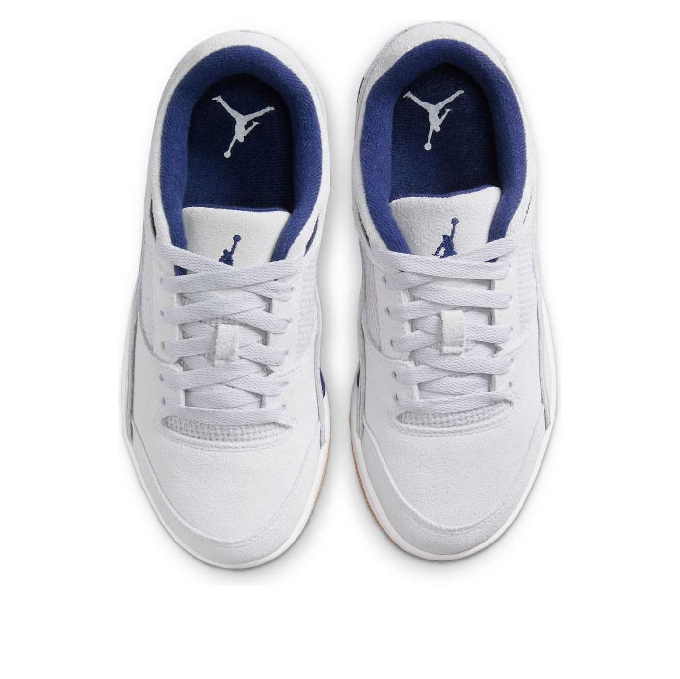 Jordan Flight Court Neutral Grey Midnight Navy GS
