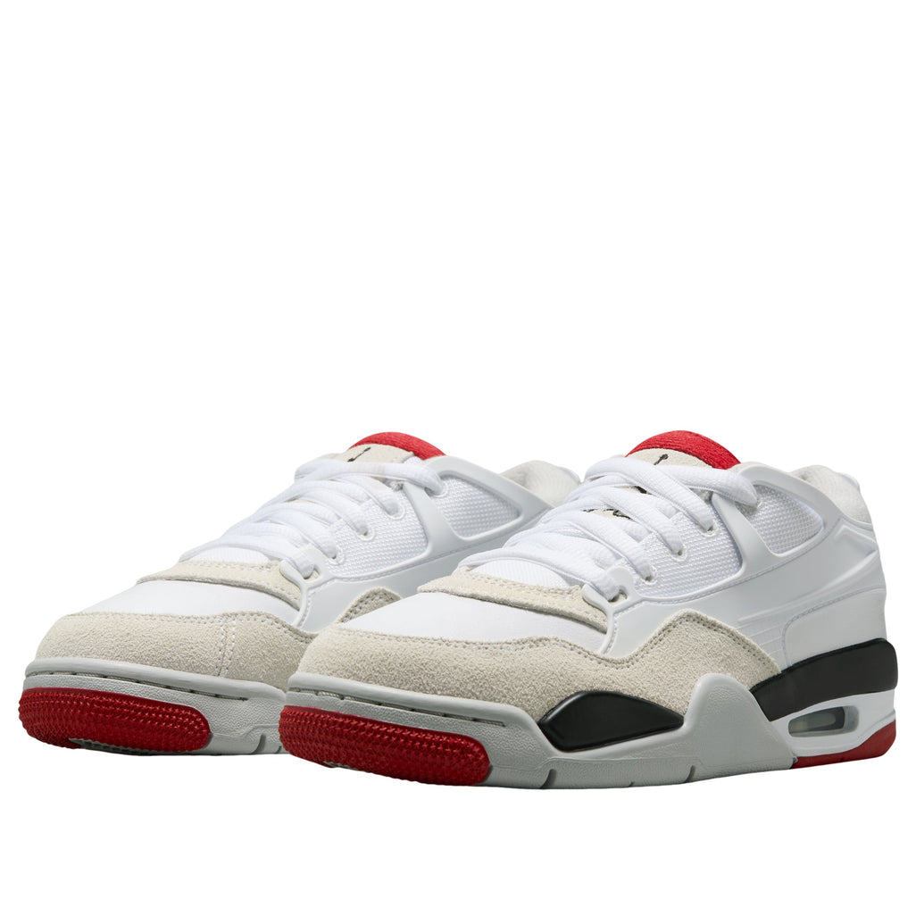 Air Jordan 4 RM White Black Varsity Red GS