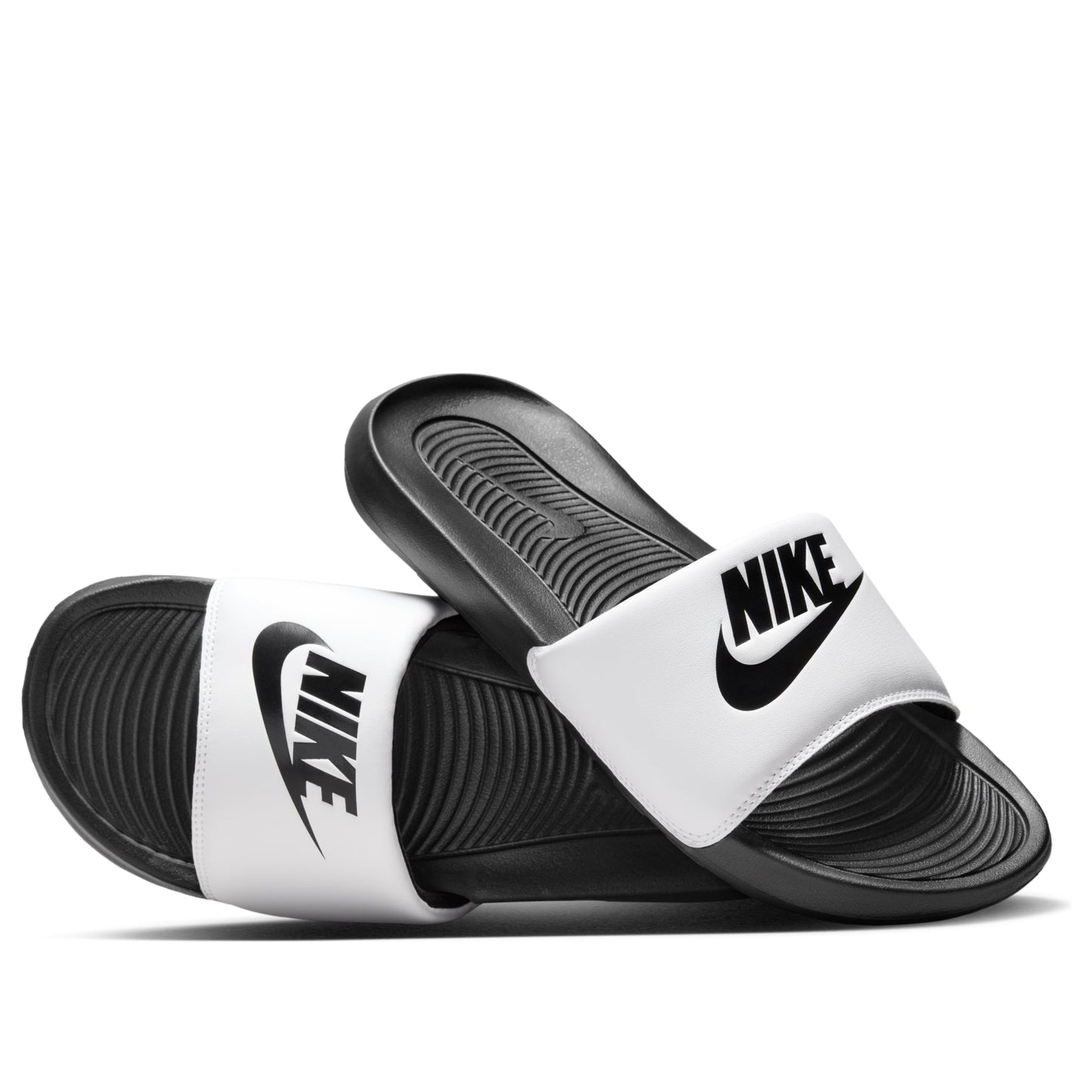 Nike Victori One Slide White Black