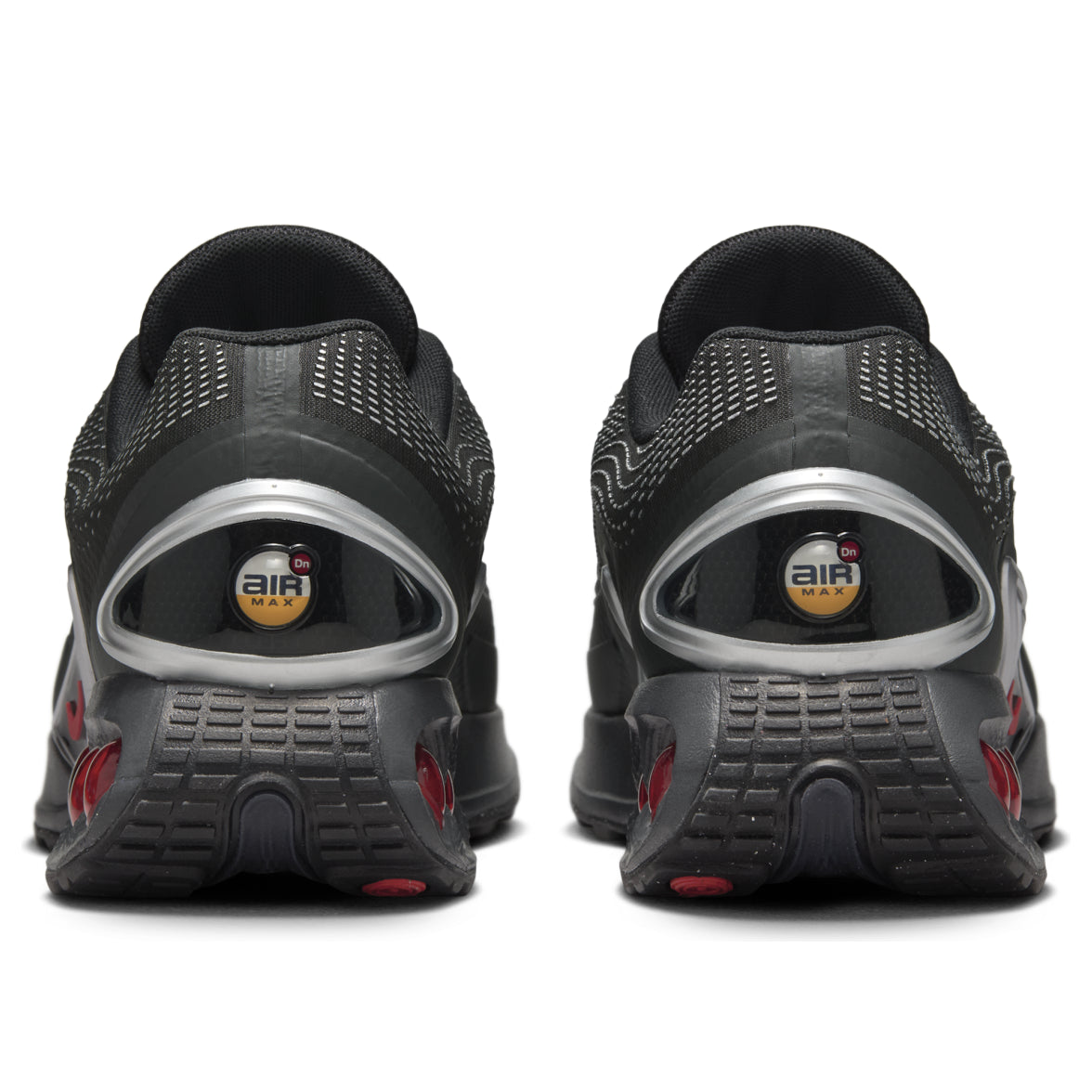Nike Air Max Dn Black Metallic Silver Red