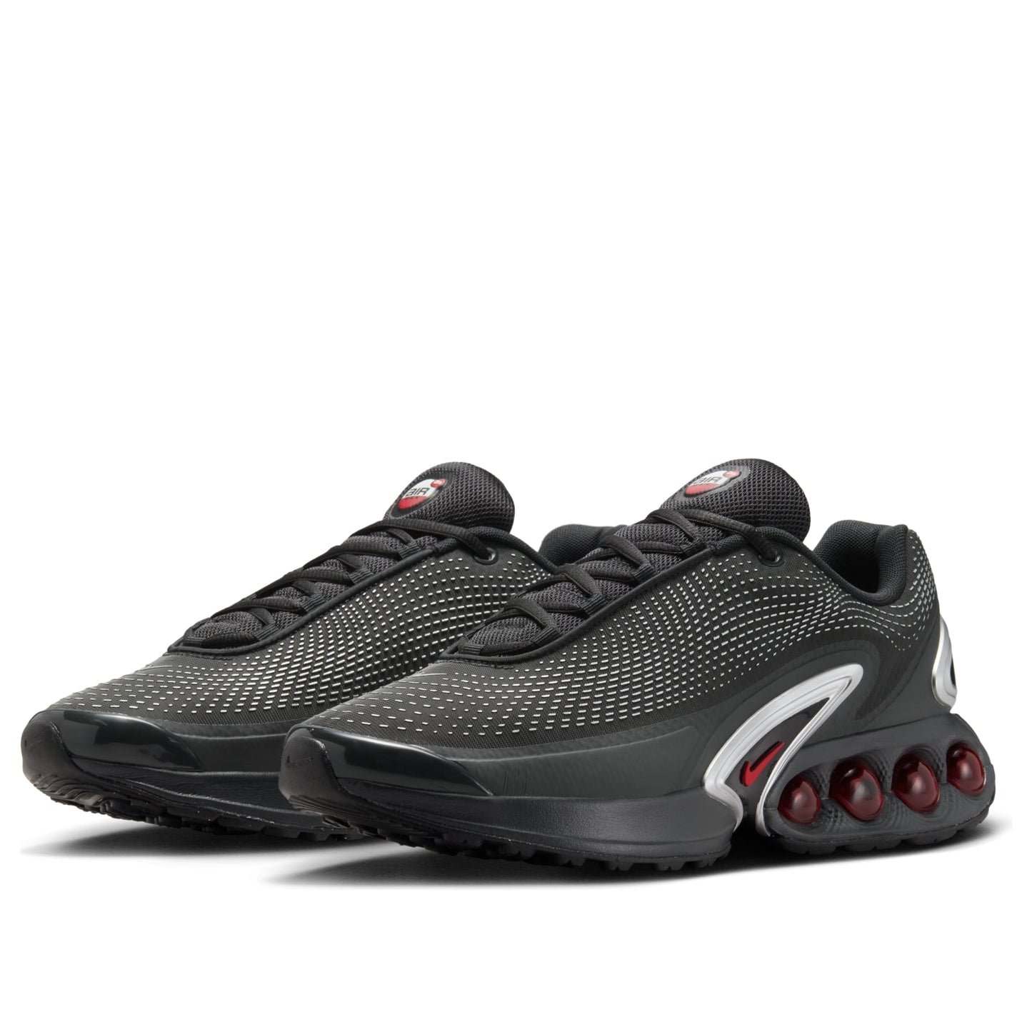 Nike Air Max Dn Black Metallic Silver Red