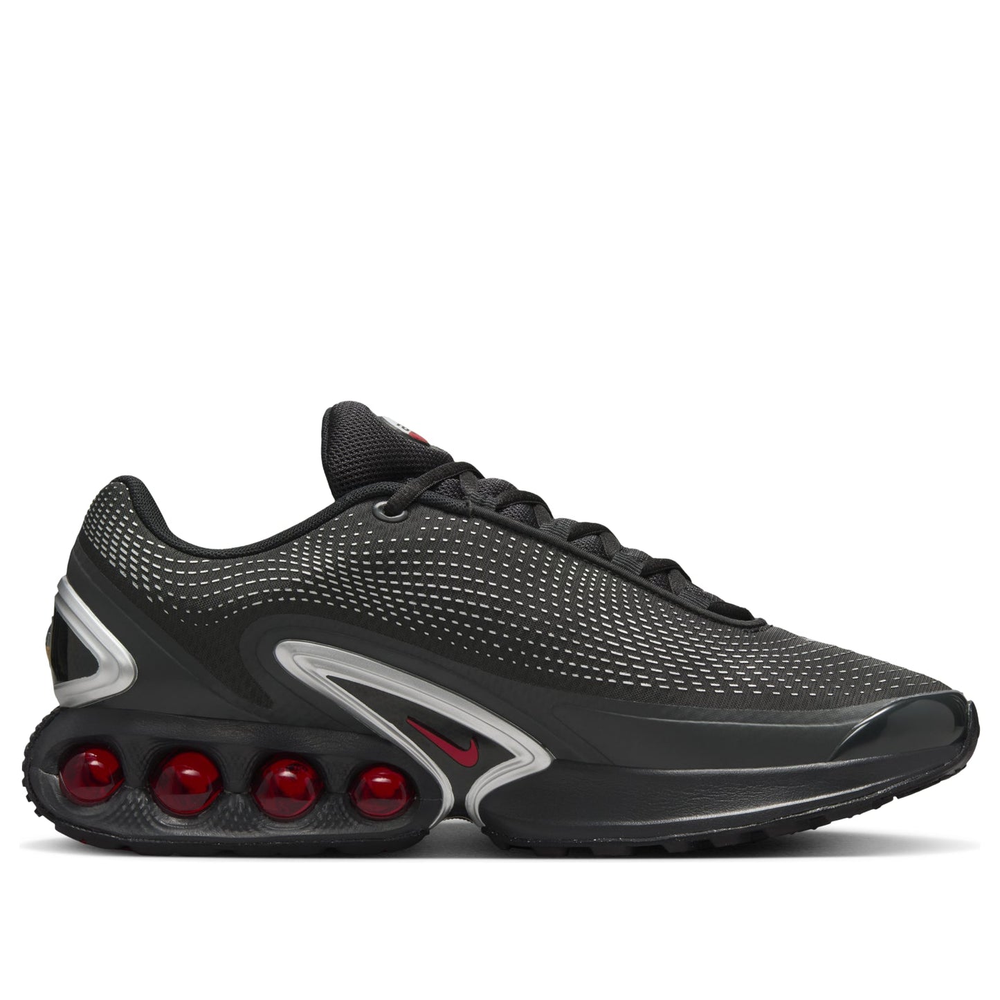 Nike Air Max Dn Black Metallic Silver Red