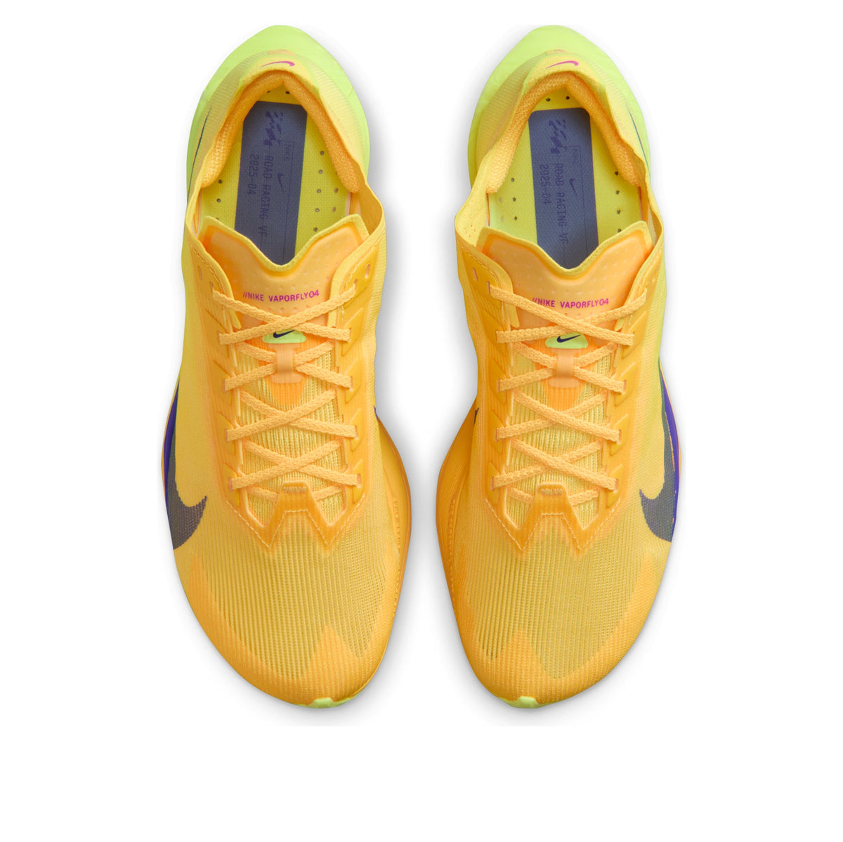 Nike ZoomX Vaporfly Next% 4 LA 26.2 Citron Pulse Indigo Burst W