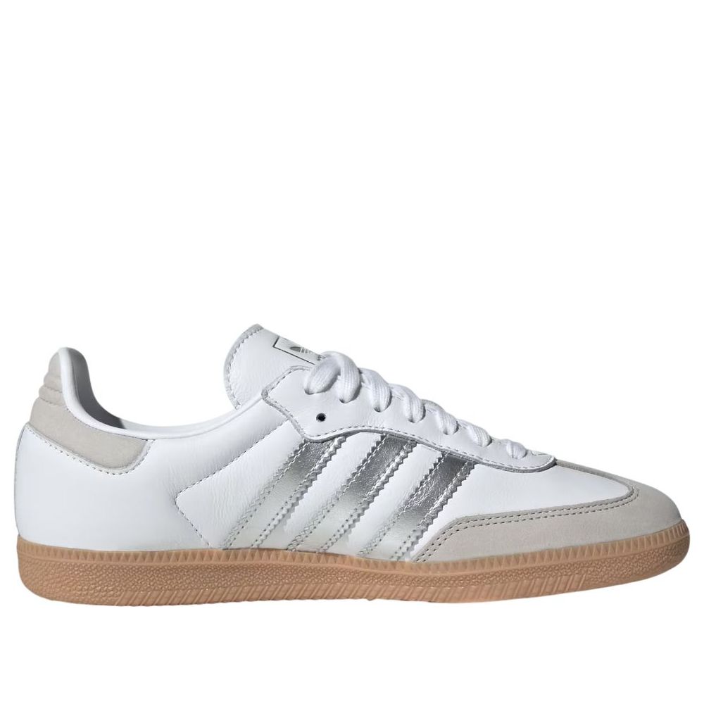 adidas Samba OG White Silver Metallic Grey W