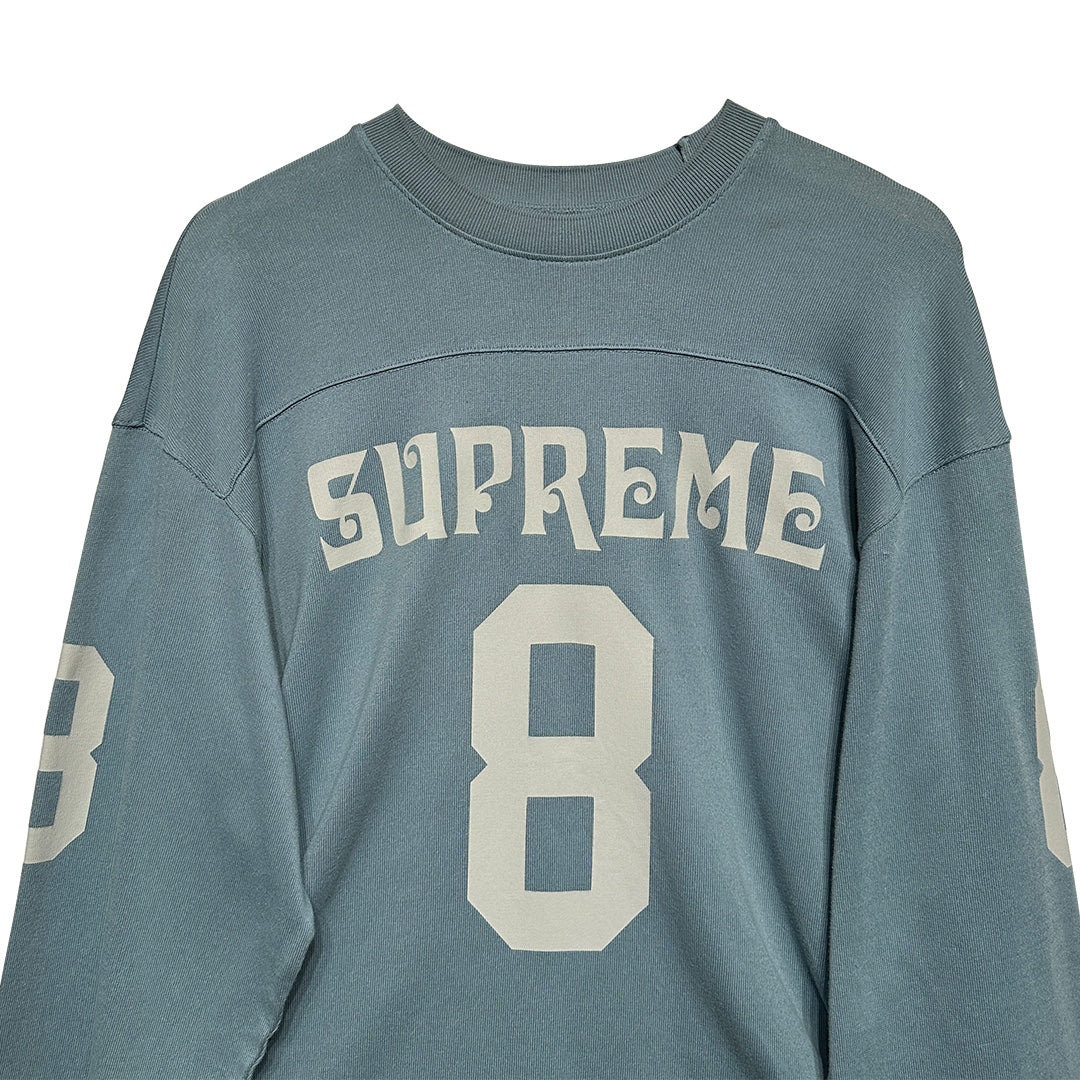Supreme Affillated L/S Top Dusty Blue - 2