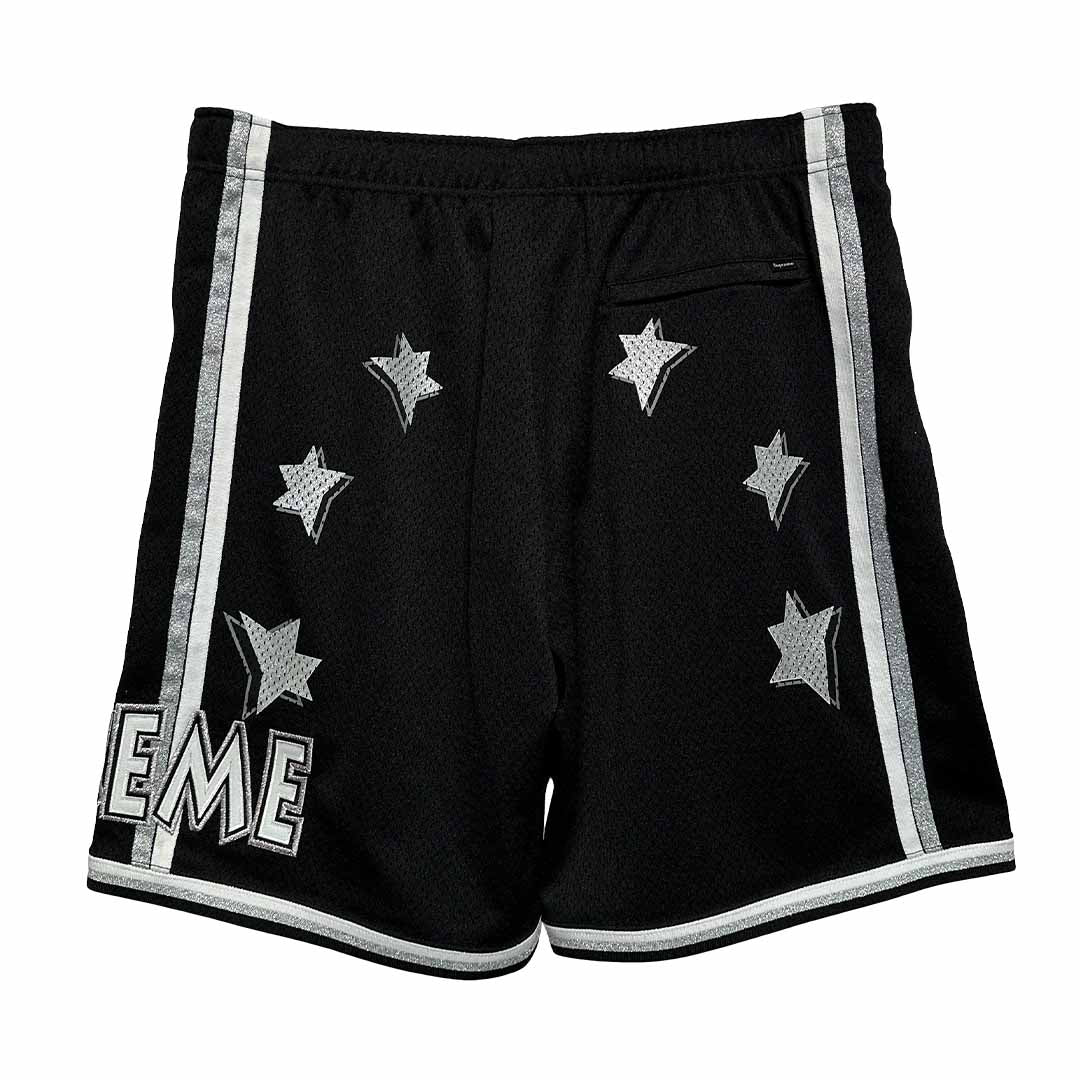 Supreme All Star Basketball Shorts Black - 2