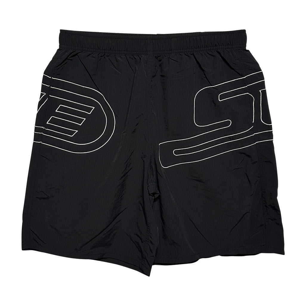 Supreme Big Logo Nylon Short Black - 1