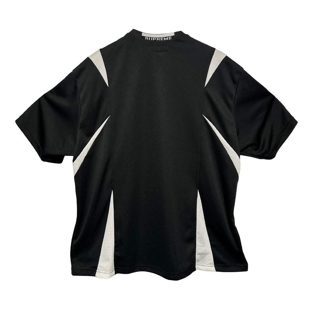 Supreme Crest Soccer Jersey Black – OG Kicks