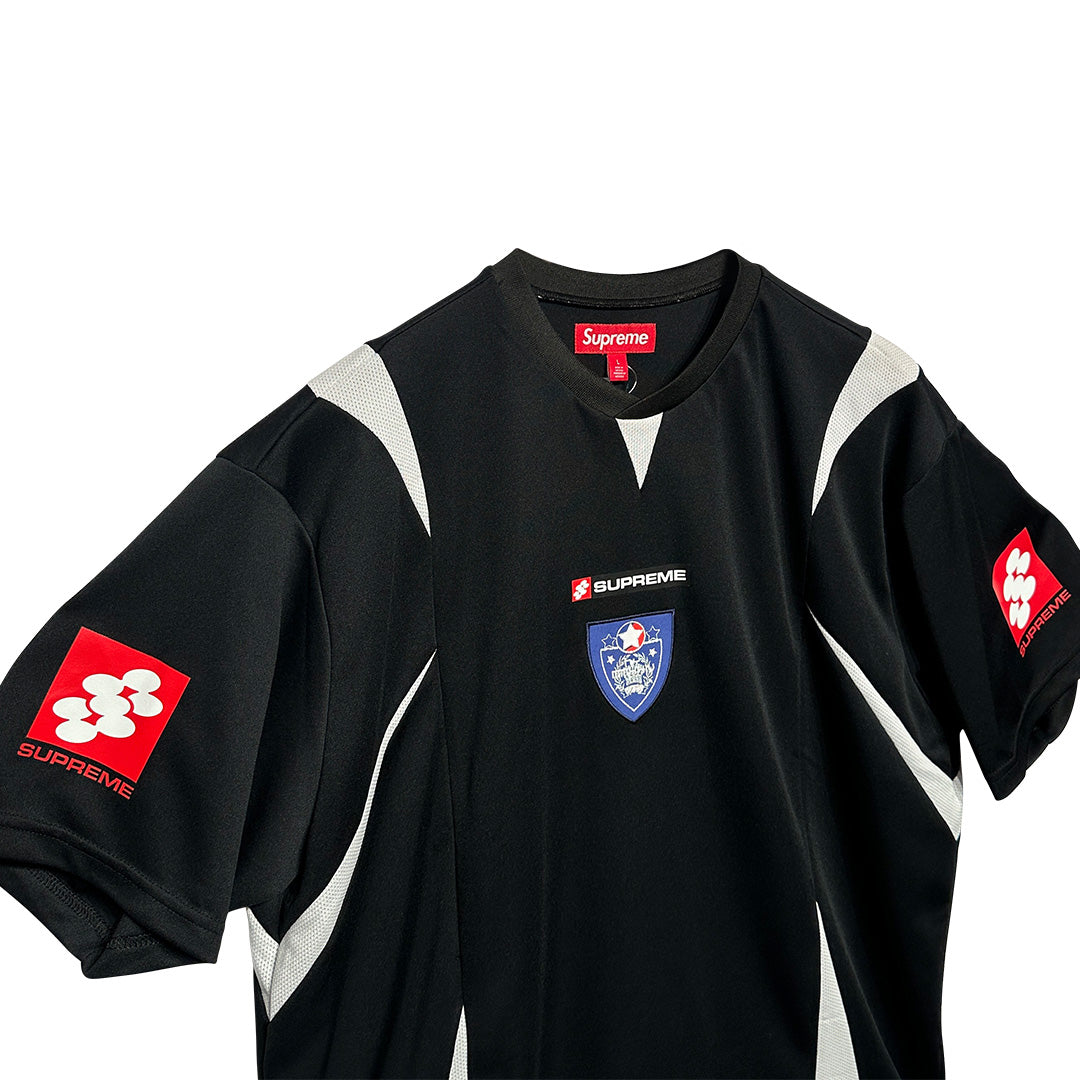 シャツ Supreme Crest Soccer Jersey Black Supreme Crest Soccer Jersey Black – OG Kicks