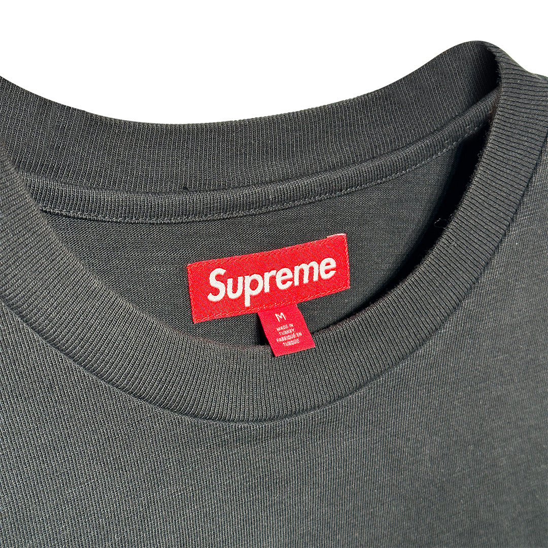 Supreme Old English Long Sleeve Top Black Green – OG Kicks