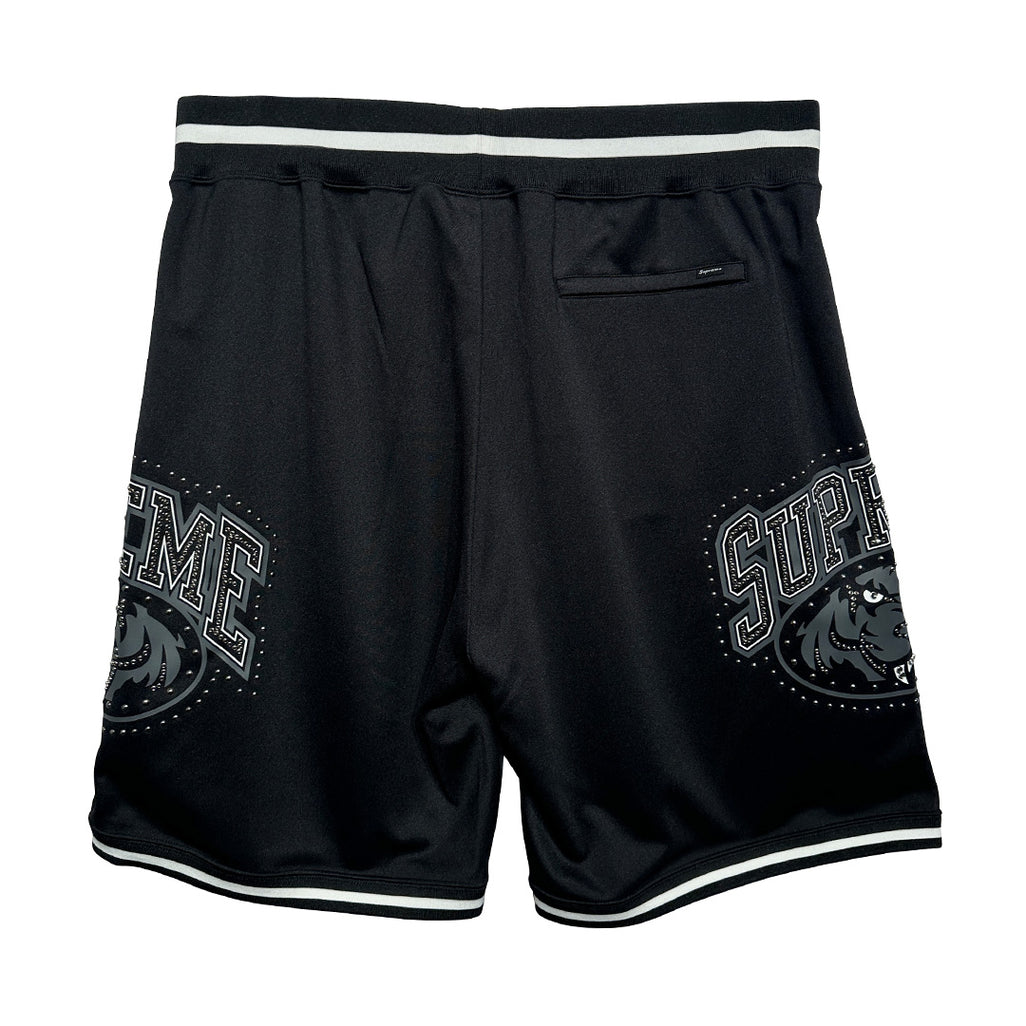 Supreme Studded Basketball Shorts Black - 2