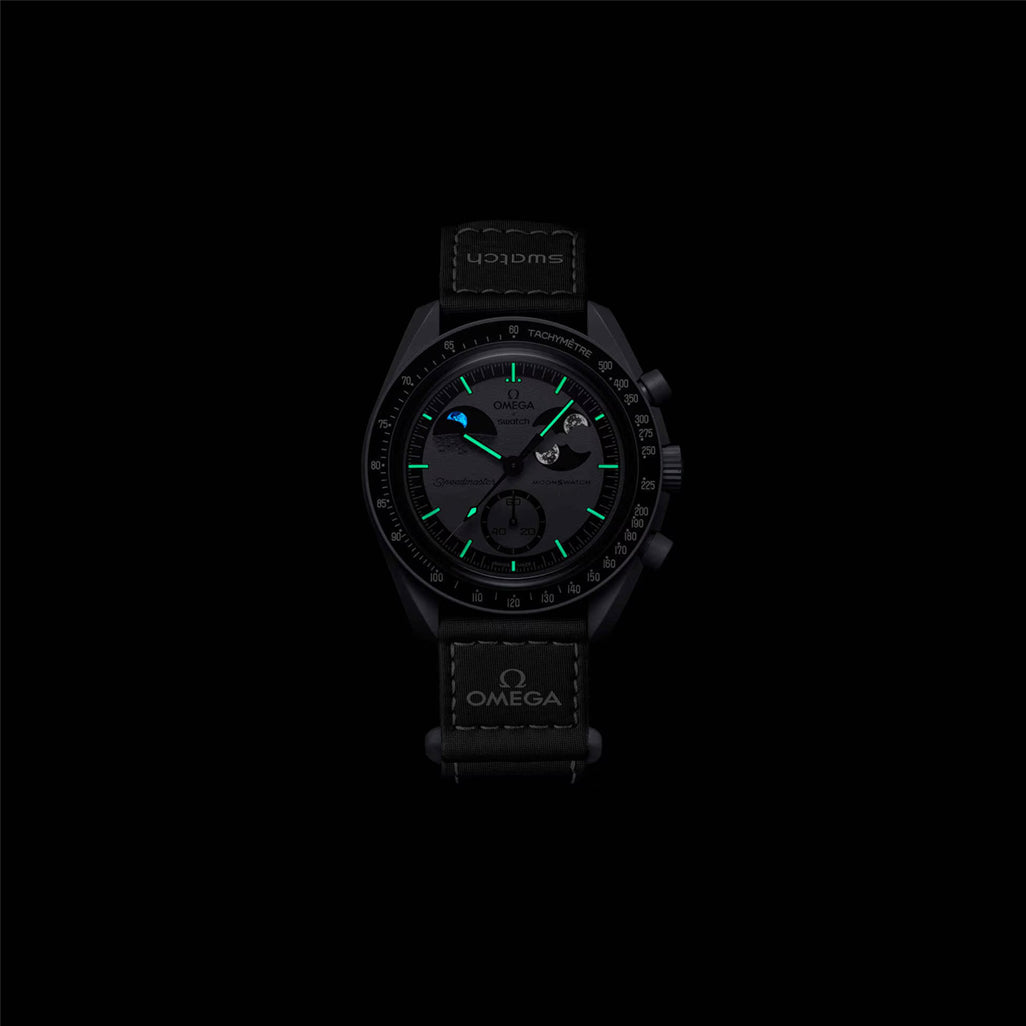 Swatch x Omega Bioceramic Mission To Earthphase SO33M700