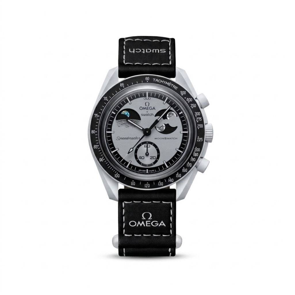 Swatch x Omega Bioceramic Mission To Earthphase SO33M700