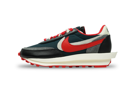 Nike LD Waffle sacai Undercover Midnight Spruce University Red