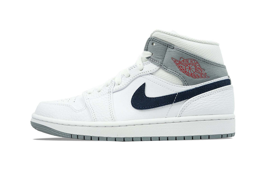 Air Jordan 1 Mid Paris White