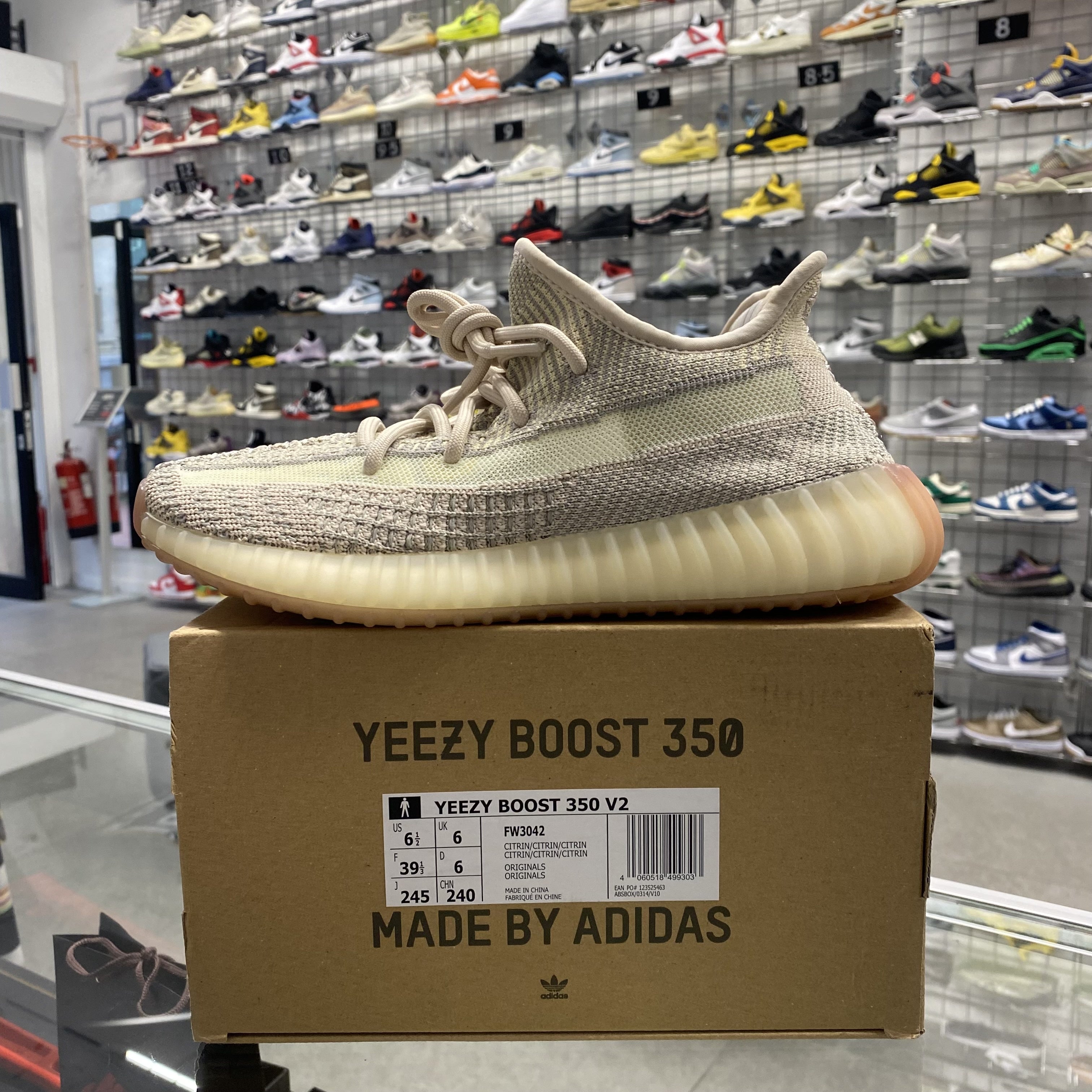 adidas Yeezy Boost 350 V2 Citrin UK6