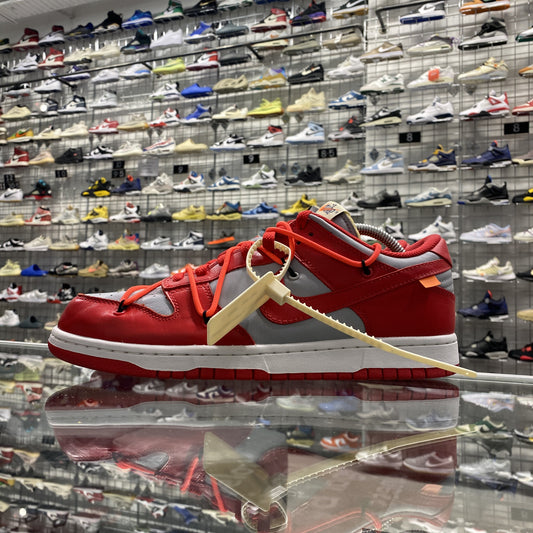 Nike Dunk Low Off-White University Red UK9.5 (No Box)