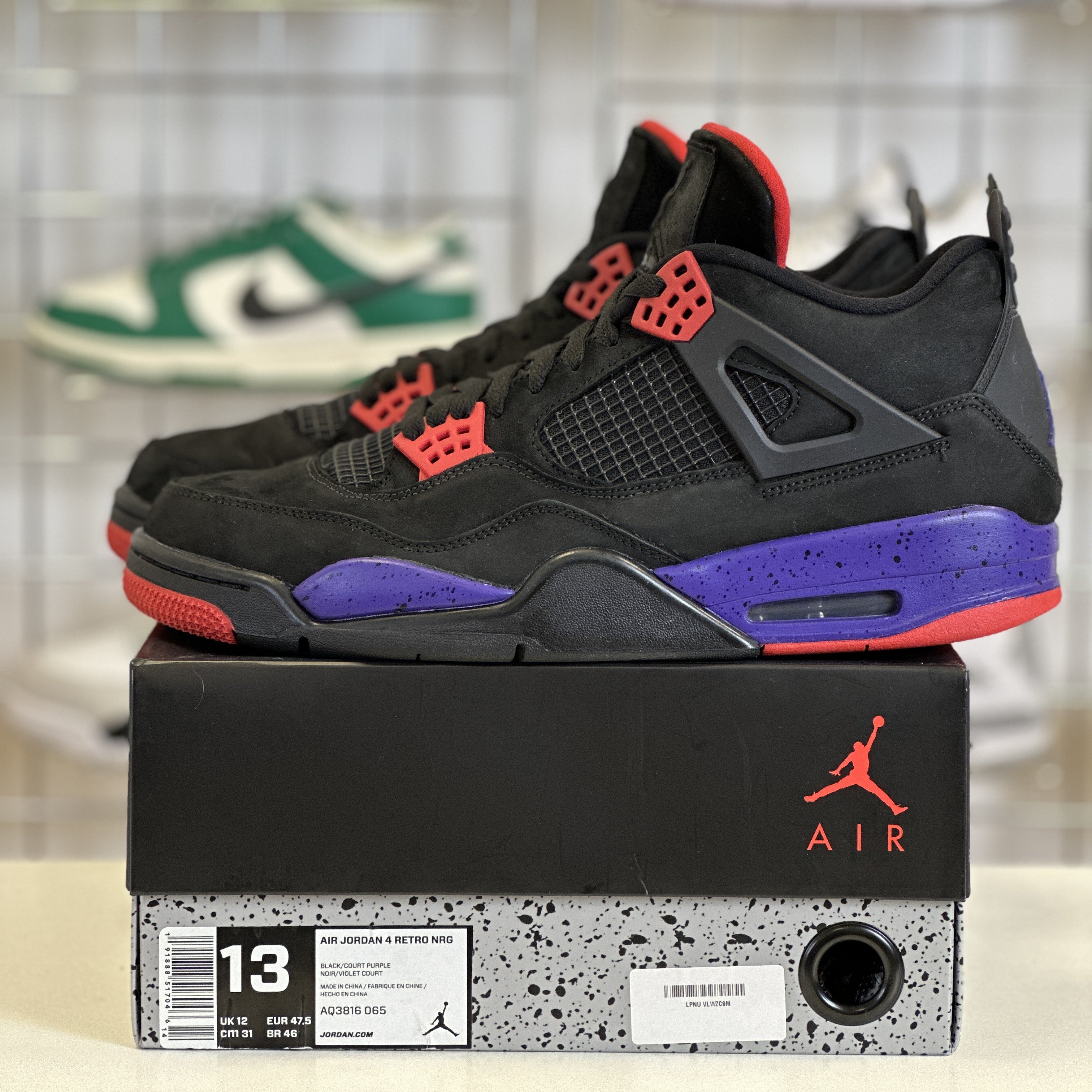 Jordan 4 2024 raptors nrg