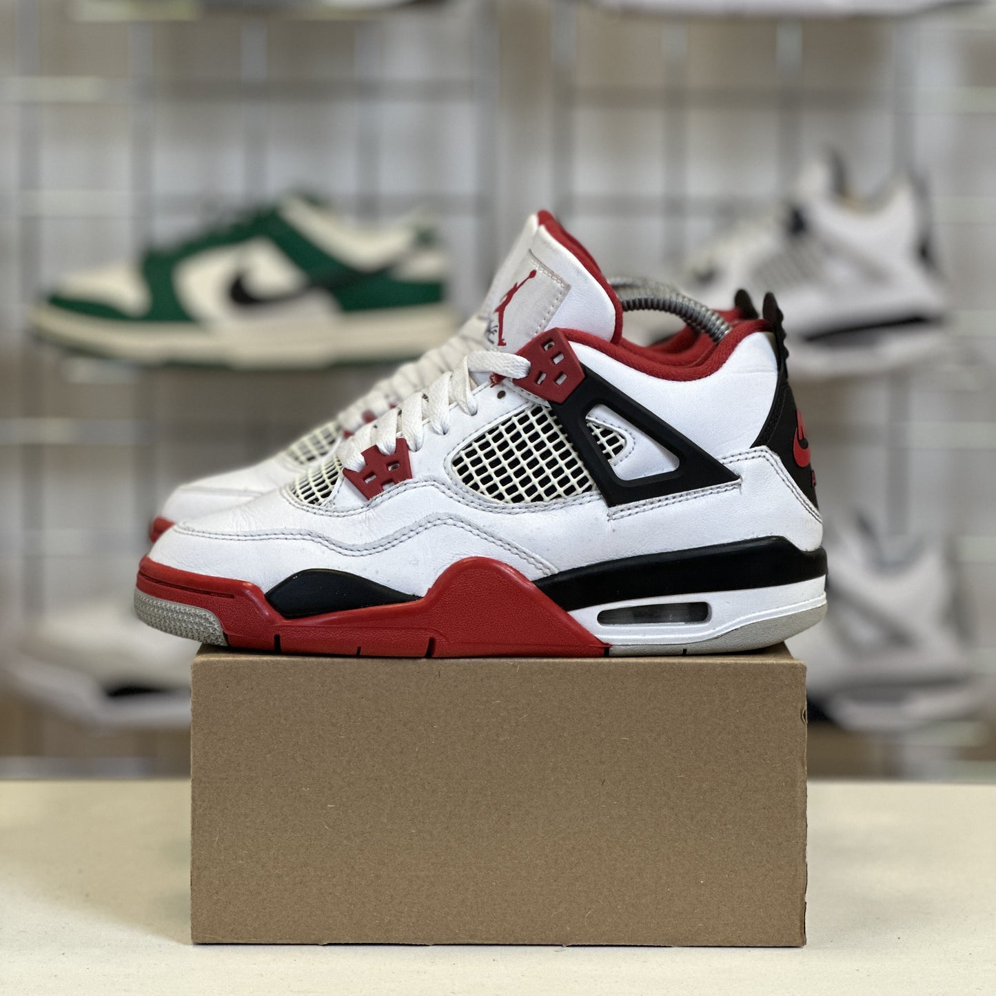 Air Jordan 4 Retro 'Fire Red' 2020 GS UK3.5 (No Box)