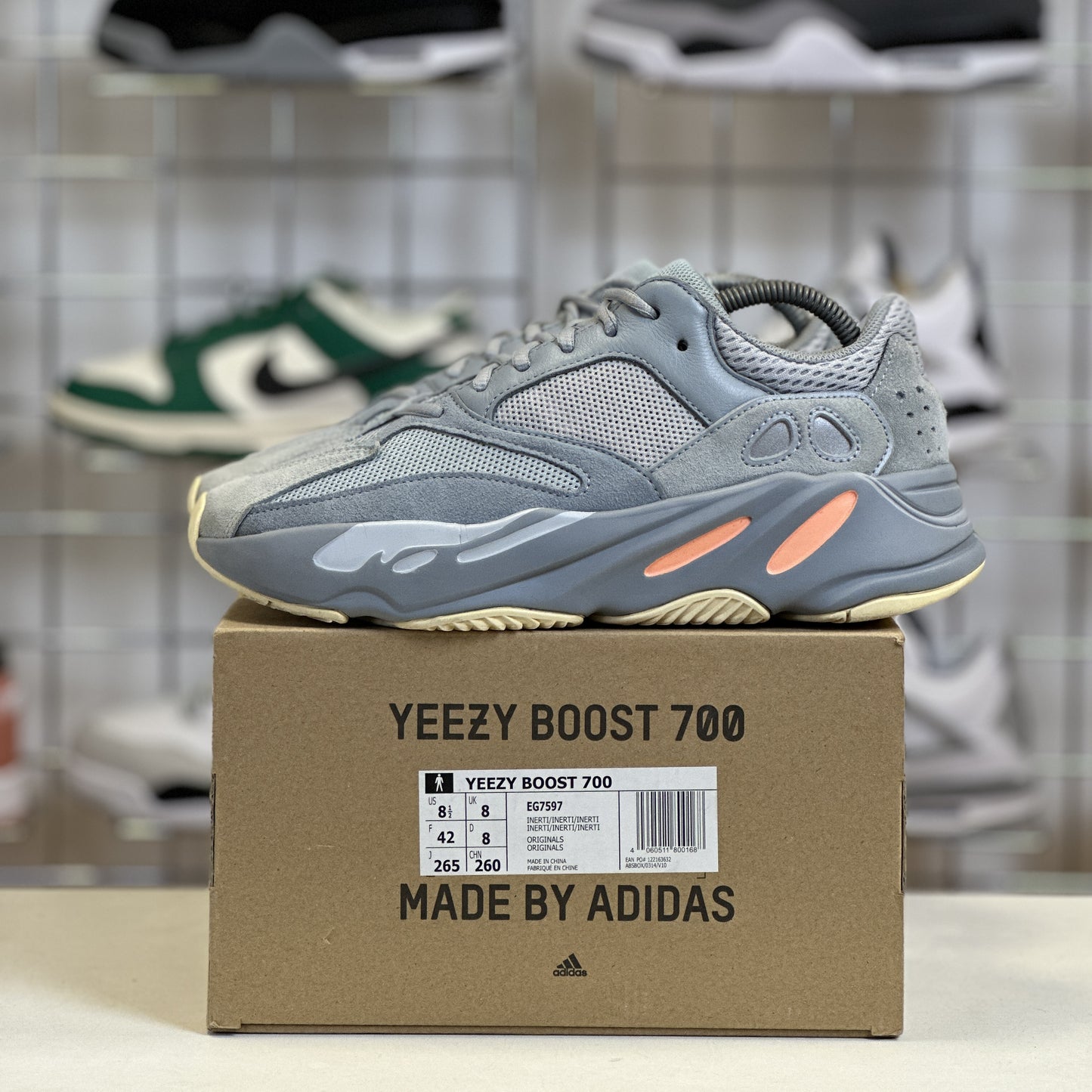 adidas Yeezy Boost 700 'Inertia' UK8