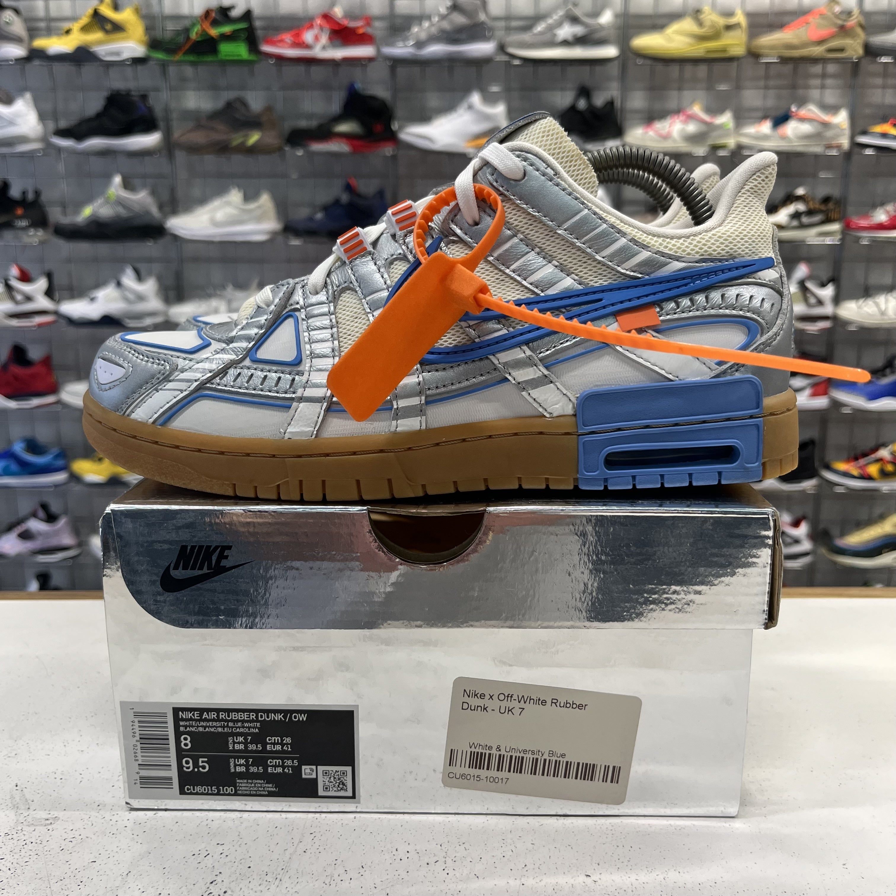 Nike air x shop off white blue