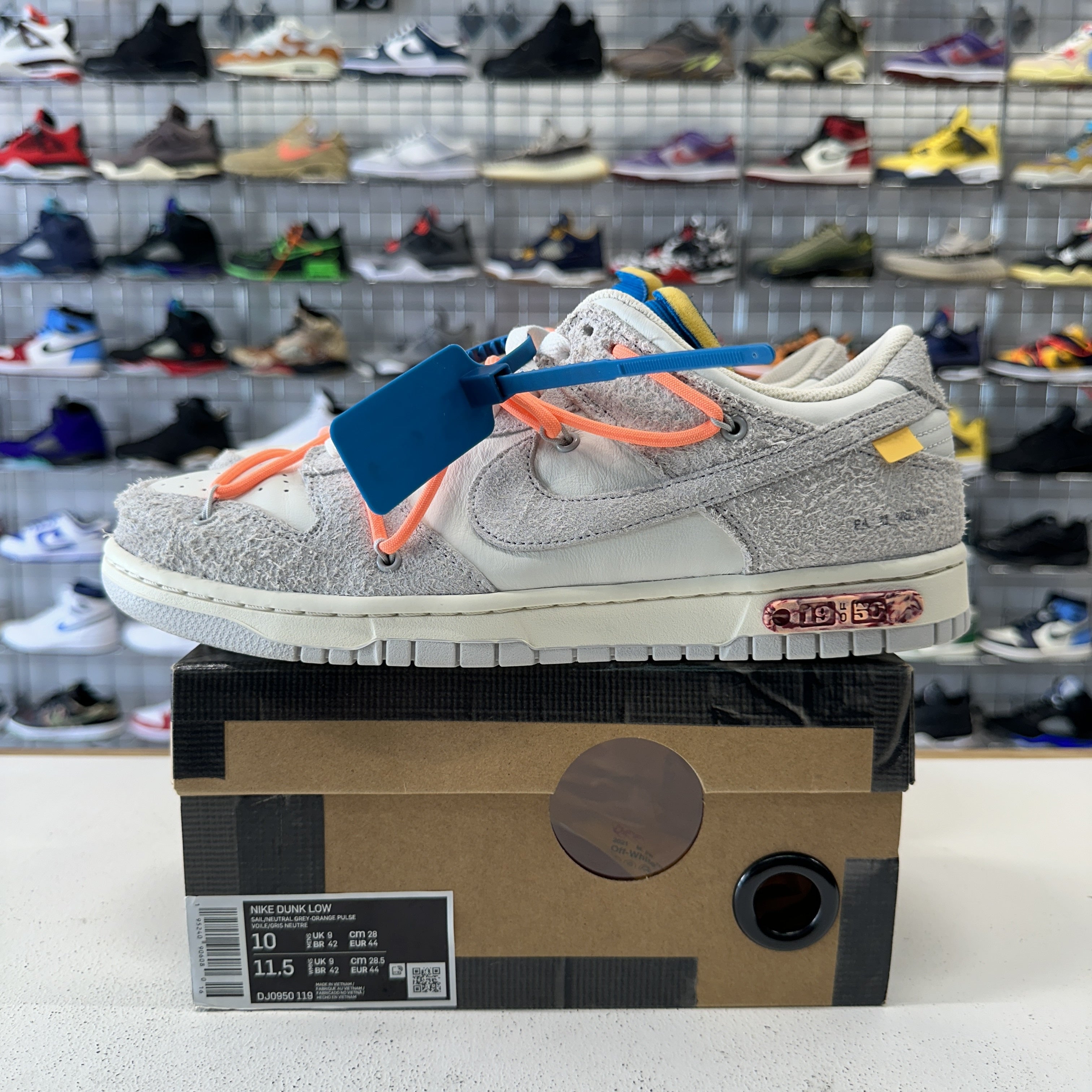 NIKE off-white ダンク Low The 50 Lot.19