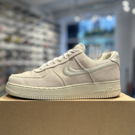 Nike Air Force 1 Low Stussy 'Fossil' UK9 (No Box)
