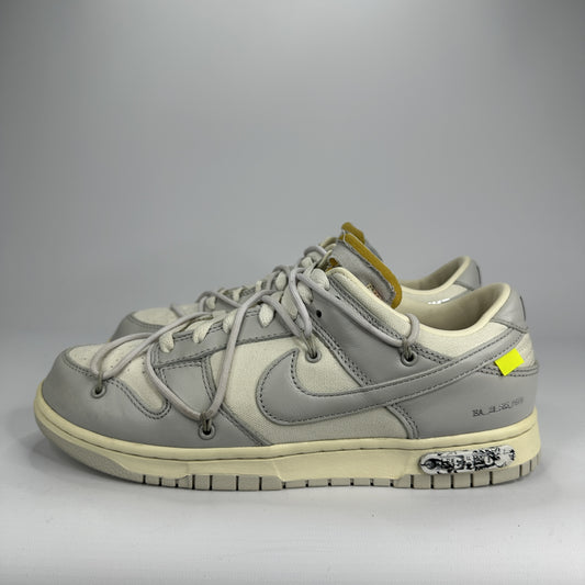 Off-White x Nike Dunk Low 'Lot 49 of 50' UK8