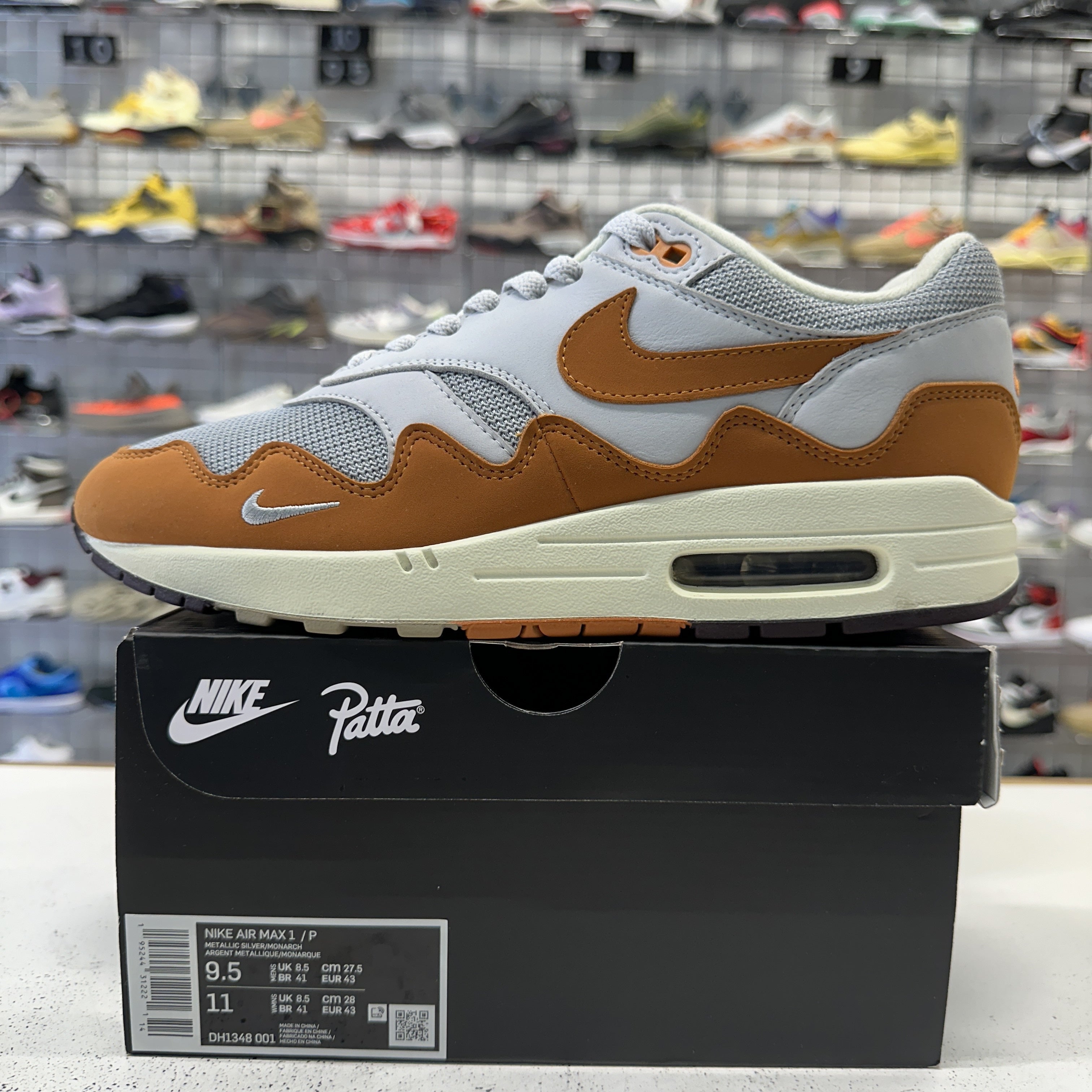 Patta x Nike Air Max 1 'Monarch' UK8.5** – OG Kicks