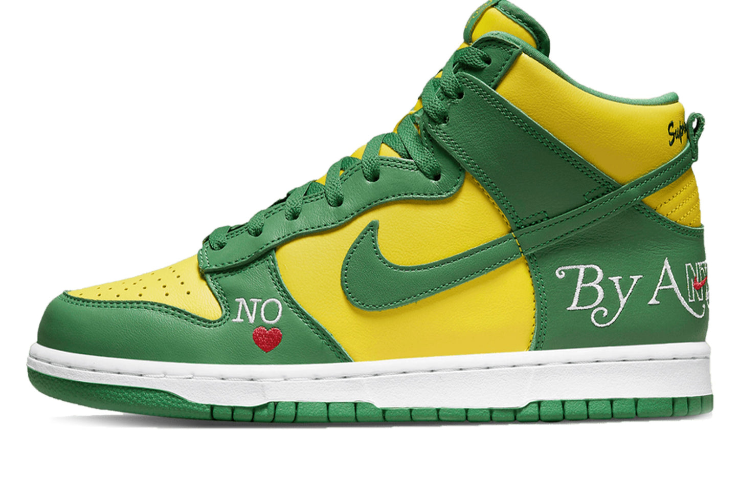 Supreme x Nike Dunk High SB By Any Means - Brazil