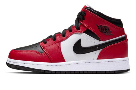 Air Jordan 1 Mid Chicago Black Toe GS