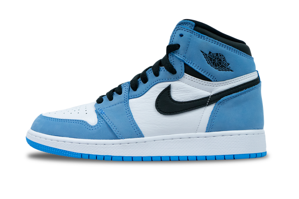 Air Jordan 1 Retro High White University Blue GS