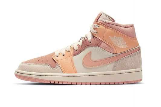 Air Jordan 1 Mid Apricot Orange W