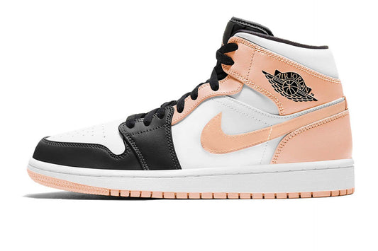 Air Jordan 1 Mid Arctic Orange Noir Toe