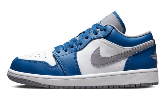 Jordan Air Jordan 1 Low GS True Blue Cement - 1