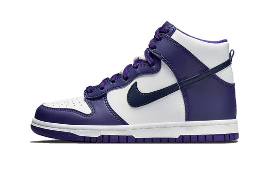 Nike SB Dunk High Electro Purple Navy GS - 1
