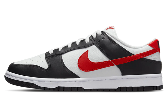 Nike Dunk Low 'Black White Red'